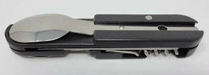 Cuchillo tenedor cuchara multiherramienta viaje camping vino y herramienta abridor de botellas - Imagen 1 de 6