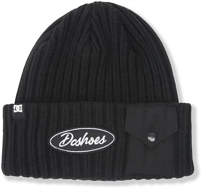 DC Shoes Arsenal Beanie / Hat - NWT Mens One Size Black / White - #46407-A9 - Image 1 of 2