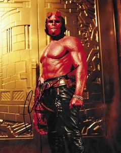 Ron Perlman Authentic Signed Color 8x10 Satin Photo Hellboy - Picture 1 of 1