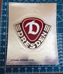 DYNAMO DRESDEN DDR FIGURINA PANINI'S STICKERS NEW CON VELINA LAMINATA - Imagen 1 de 2