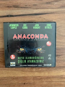 Anaconda (1997) Jennifer Lopez Horror ORIGINAL TÜRKISCHER VCD FILM SELTEN - Bild 1 von 3