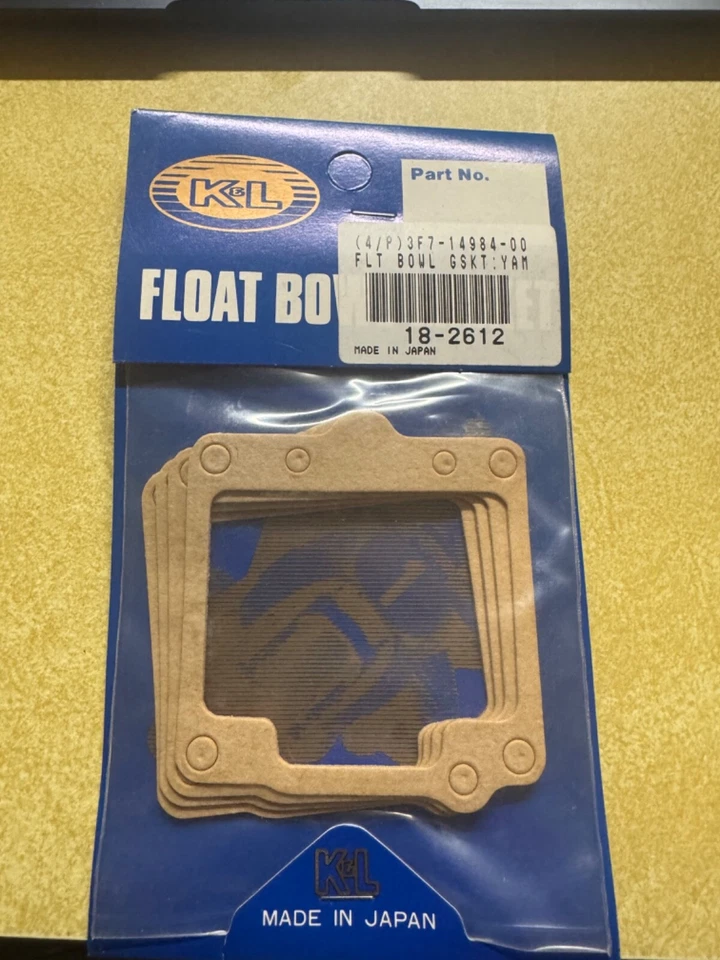 Junta de flotador de carburador para Kawasaki KZ650 KZ750 KZ1000 KZ1100 K&L 18-2612 Foto 1 de 1