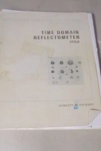 HP 1415A Time Domain Reflectmeter Operating and Service  Manual - Picture 1 of 2