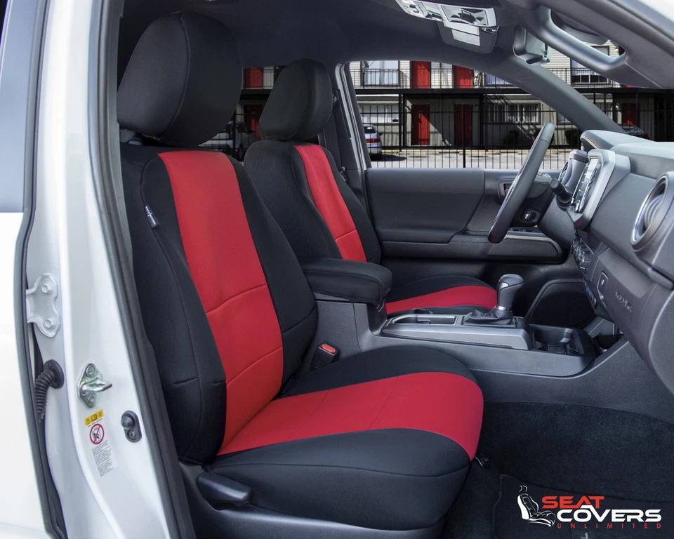 ЗАКАЗНЫЕ НЕОПРЕНОВЫЕ ЧЕХЛЫ НА ПЕРЕДНИЕ И ЗАДНИЕ СИДЕНЬЯ для Ford Edge 2015-2024 годов выпуска - Изображение 1 из 3