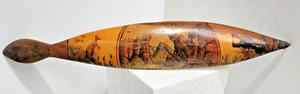 Woomera Rare Early Aboriginal Hermannsburg Art Tourist Piece Wenten Rubuntja AF - Bild 1 von 10