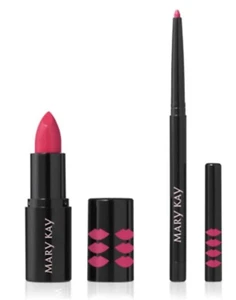 Mary Kay Lip Kit 2-Piece Set Pink/Rose 172052 Lipstick & Lip Liner New in Box - Picture 1 of 2