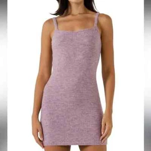 Endless Rose Women's Knit Mini Dress Dusty Purple - Picture 1 of 13