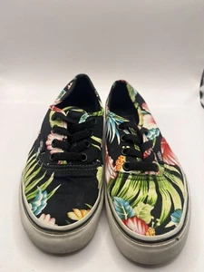 VANS ERA Hawaiian Hibiscus Floral Canvas Lace-up Shoes US Men 4 Women 5.5 Kids 3 - Picture 1 of 8