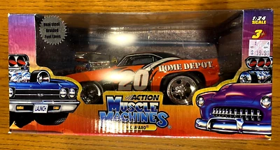 Camaro 1969 Muscle Machines #20 Tony Stewart 2004 escala 1:24 nuevo en caja Foto 1 de 4