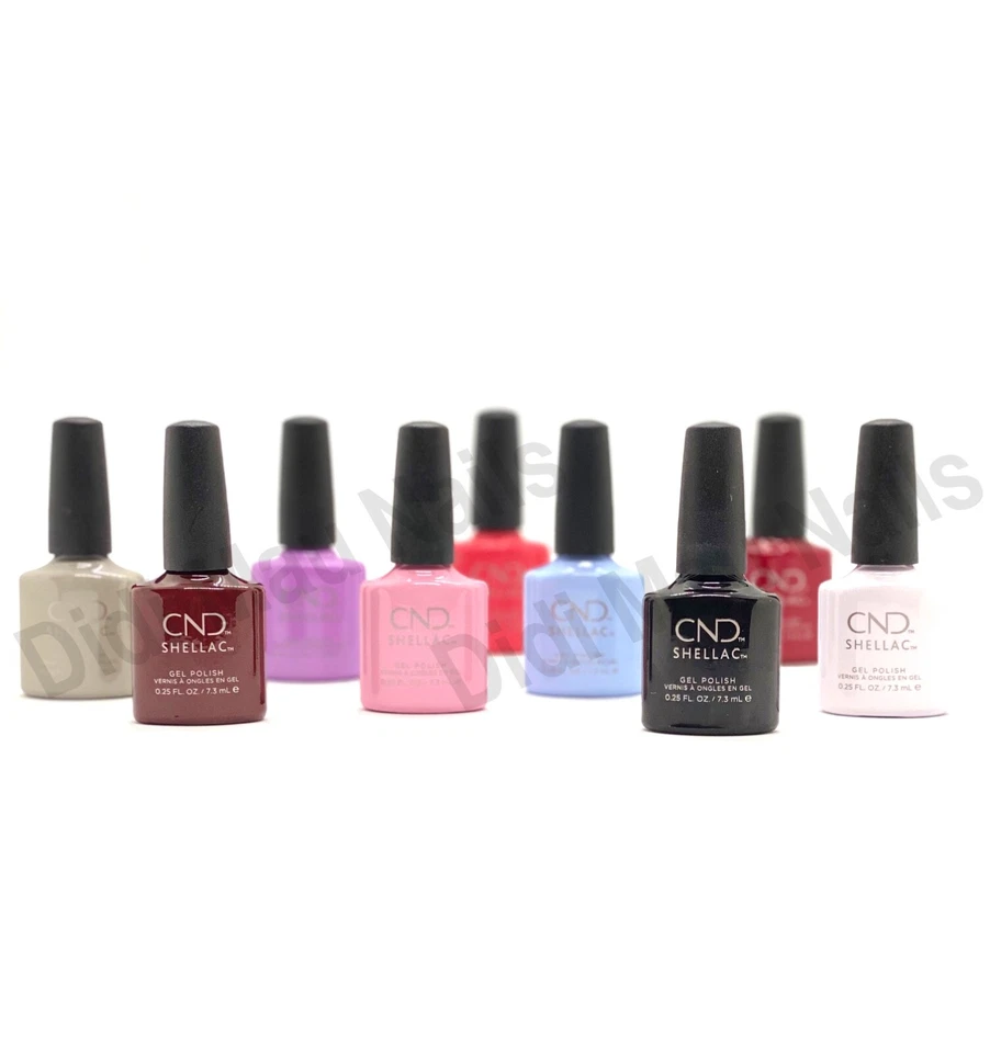 CND Shellac UV Gel Polish 0.25oz- Batch 1 (A-W) - Image 1 of 1