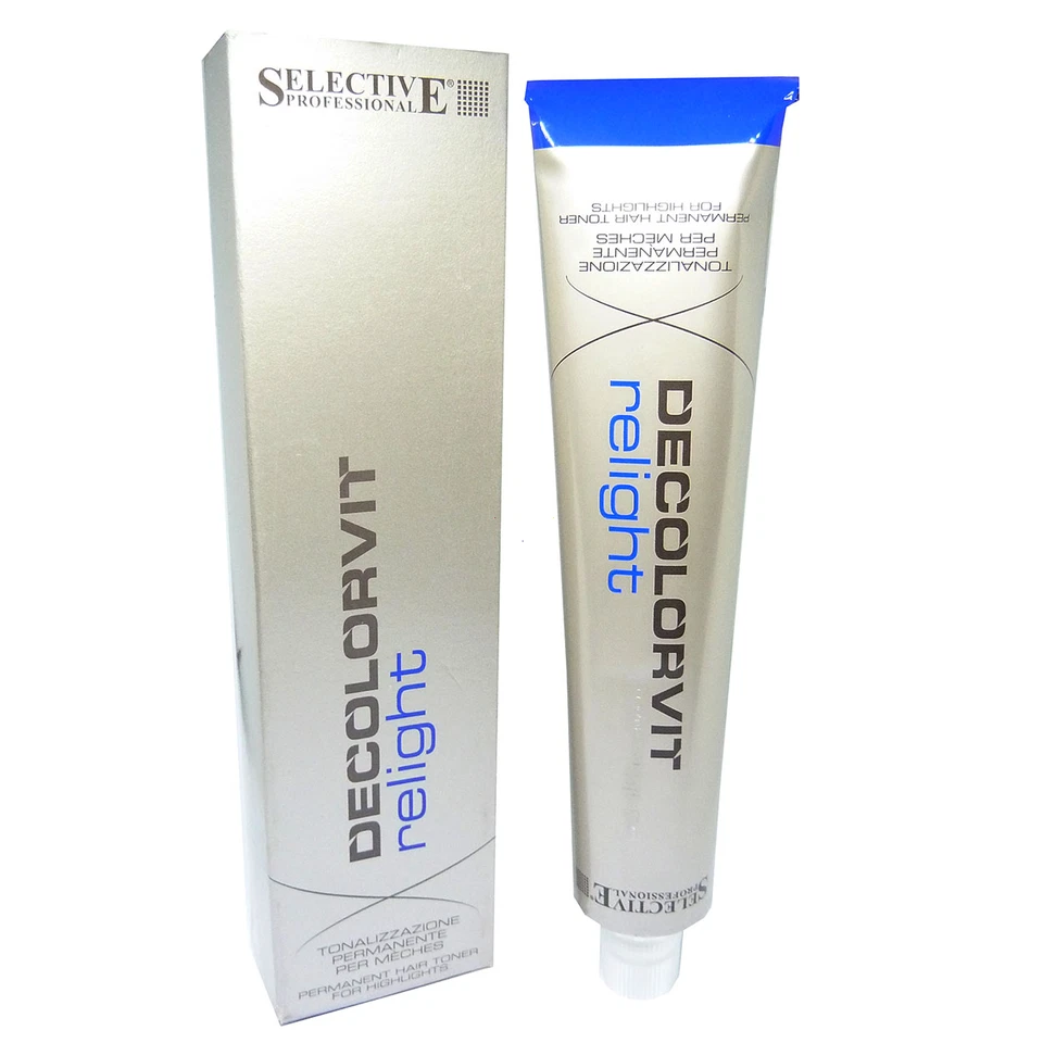 Selective Professional Decolorvit Relight Tönung Haarfarbe Permanent 100ml - Bild 1 von 1
