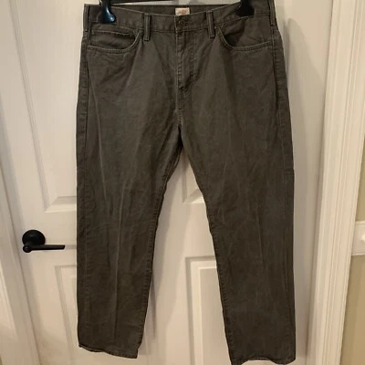 Dockers хаки джинсы мужские 36 x 30 прямой искусственно состаренный молнии застежки брюки серый - Изображение 1 из 4