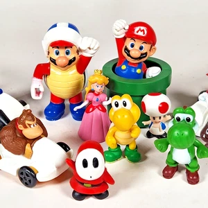 Nintendo Super Mario 2014 McDonald's 11x Action Figure Lot: Jakks Pacific Toys - Picture 1 of 16