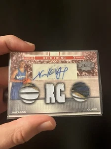 2007-08 Topps Triple Threads Nick Young Triple Patch Auto RC 29/50 - Picture 1 of 2
