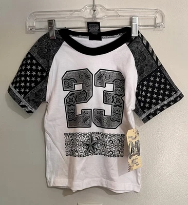 NWT- American Hero Kids 3T Shirt Black/White - Image 1 of 4