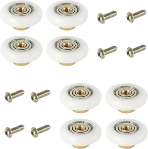 - 8 Cuscinetti Di Ricambio per Box Doccia/Ruote/Rotelle, Diametro 19 Mm, CY-103  - Foto 1 di 12