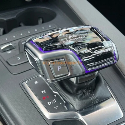 Pomo de cambio de marchas de cristal para Audi A6 A6L A7 RS6 RS7 2019 2020 2021 2022 Foto 1 de 4