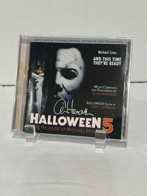 Halloween 5 Ltd Ed ALAN HOWARTH Expanded Soundtrack Score CD SIGNED Rare & HTF - Image 1 of 4