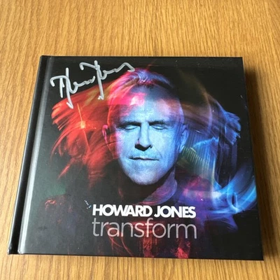 HOWARD JONES TRANSFORM NEW CD signed copy mint condition  - Image 1 of 3