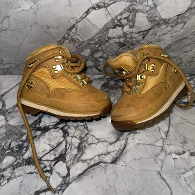 Timberland Botas de Bebé Talla 5 Niño Senderismo Marrón Foto 1 de 4