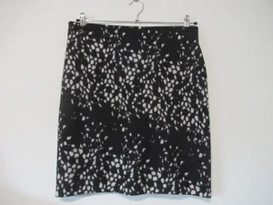 80/12 RIANI Damen Rock Gr. 42 schwarz stein Winter Winterrock Wollrock knielang - Bild 1 von 4