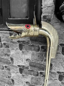 Celtic Deskford Carnyx 6ft Brass War Horn – Fully Playable Medieval Replica - Picture 1 of 8