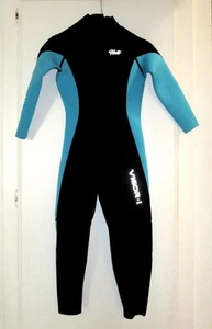 MUTA HEVTO VIGOR 1 IN NEOPRENE NERO E ACQUA * Ragazza Taglia 8 - Foto 1 di 5