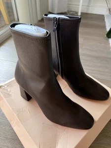 Loeffler randall Elise boot in chocolate brown leather Size 10 $449 Retail - Picture 1 of 7