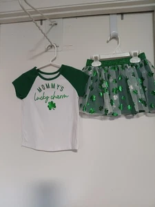 WEG ZU FEIERN KLEINKINDER ST PATRICK'S DAY OUTFIT GRÖSSE 2T - Bild 1 von 4