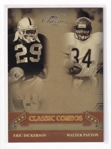 2005 Donruss Walter Payton/Eric Dickerson #CC-12 /250 - Classics Combos - Picture 1 of 3