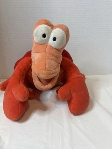 Little Mermaid SEBASTIAN Crab Plush Disney Store - Picture 1 of 7