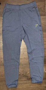 Nuevos Joggers Gymshark Slim Fit Impact, Azul Hierro, Grandes - Imagen 1 de 2