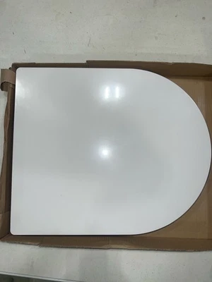 Asiento de inodoro delantero cerrado compacto alargado Duravit 0020190000 STARCK en blanco Foto 1 de 4