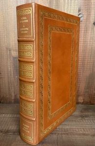 Signed EDNA O'BRIEN Fanatic Heart Franklin Library Leather 1st Edition 1984 Illu - Picture 1 of 9