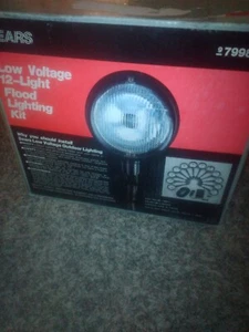 Sears landscape light Low Voltage Floodlight Kit 979989 Lens POWER TRANSFORMER - Picture 1 of 2