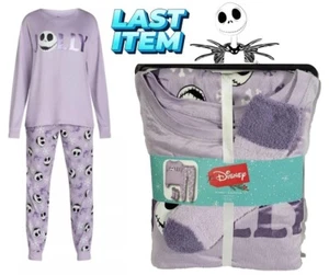 Nightmare Before Christmas Women Lounge Top 3X 22W-24W Pants with Socks 3-P set - Picture 1 of 16