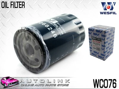 WESFIL OIL FILTER WCO76 FOR HOLDEN CAPTIVA CG 3.2L V6 SAME AS RYCO Z688 - image 1 of 4