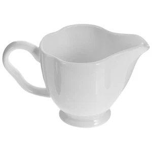 Kitchen Pouring Creamer Pitcher with Handle Ceramic Creamer Milk Jug Coffee - Picture 1 of 12