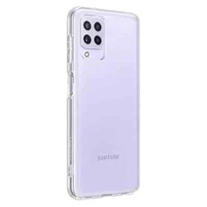Genuine Samsung Galaxy A22 4G Soft Clear Cover Transparent - Picture 1 of 4