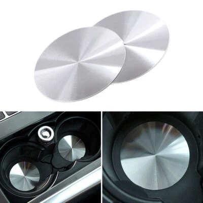 Car Water Cup Holder Mat Trim For Land Rover Range Rover Sport Discovery 4 5 - Image 1 of 4