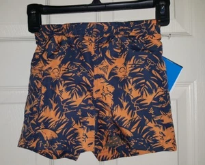 Columbia Boys' Solar Stream II Boardshort - SZ 4T Color Orange/Coi NWT - Picture 1 of 6