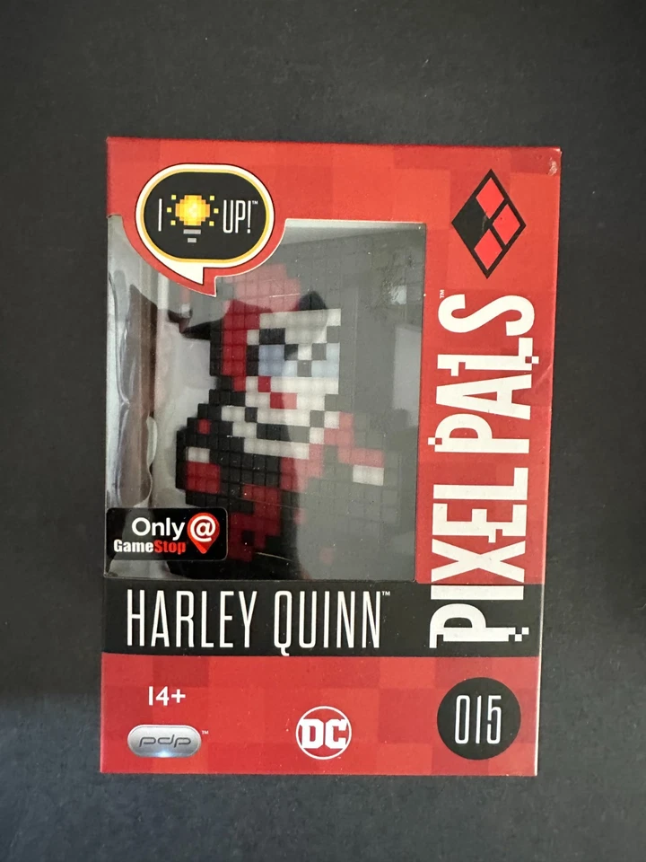 Harley Quinn Pixel Pals Only at Gamestop DC 015 PDP 2017 Light up