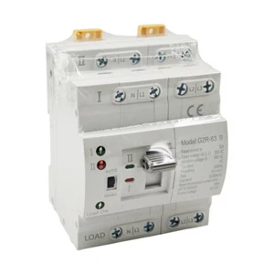 NEW Mini Dual Power Automatic Transfer Switch Grid to Alternator 4P 63A 110V - Picture 1 of 11