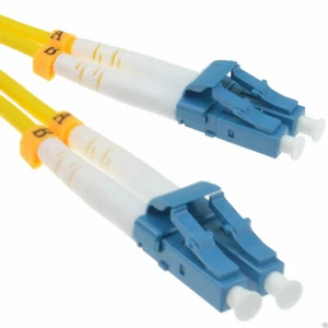 OS2 Gelb Glasfaser LC Einzel Modus 5 125 Patchkabel Lszh Kabel 3M - Bild 1 von 3