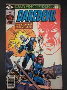 DAREDEVIL #160 (1979) MARVEL COMICS BULLSEYE vs BLACK WIDOW! FRANK MILLER ART! - Picture 1 of 2