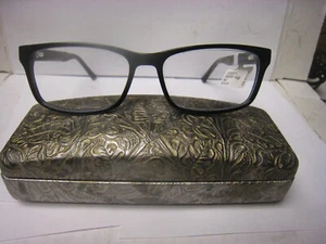 MARCOS DE GAFAS OSM832 OSM 832 NEGRO NUEVO CON ETIQUETAS PRECIO DE VENTA SUGERIDO POR EL FABRICANTE 124 $ con estuche - Imagen 1 de 6