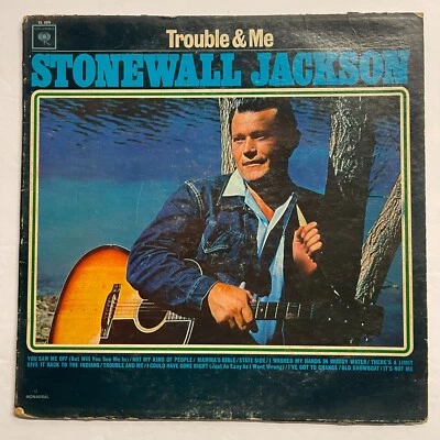 Stonewall Jackson ‎– Trouble & Me Vinyl, LP 1965 Columbia ‎– CL 2278 Foto 1 de 3
