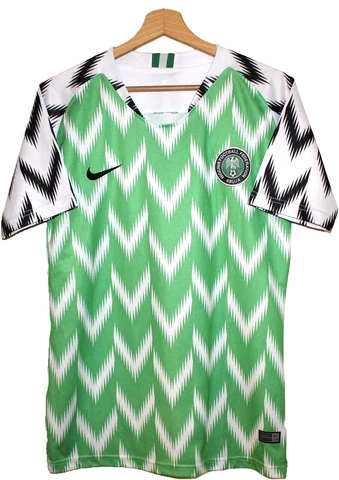 2018 NIGERIA Football SHIRT Jersey NIKE size S Tricot Maglia Camiseta Maillot Cover