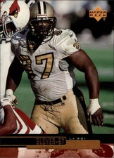 1999 Upper Deck Football Card #136 La'Roi Glover Rookie