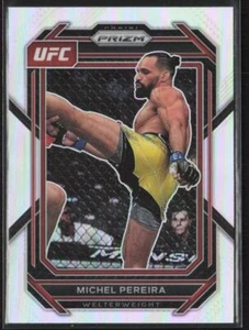 2023 Panini Prizm UFC #192 Michel Pereira Silver Prizms - Picture 1 of 2